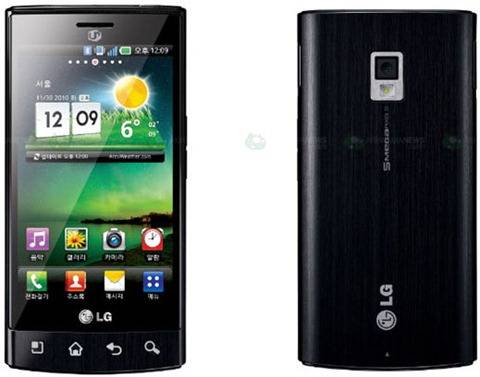 LG LU3000 blanco con Android
