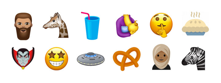 2017 年新 emoji 抢先看,你最想用上哪一个(附表情包下载)