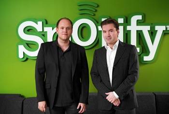 Founders Daniel Ek & Martin Lorentzon