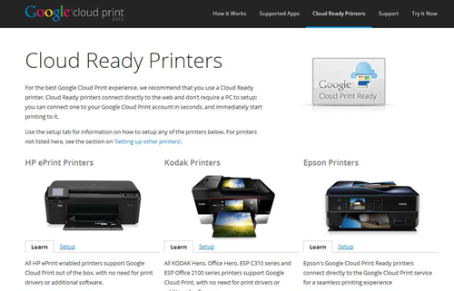 Google - Cloud Print