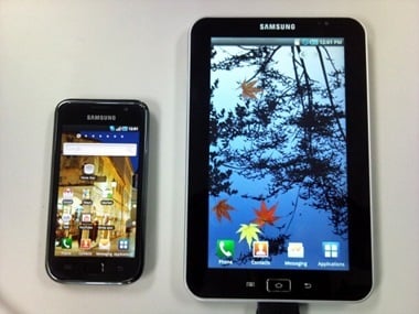 Galaxy S and Galaxy Tab