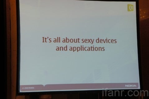 It's all about sexy devices and applications WM