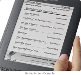 Kindle Ad Home