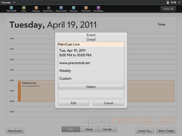 touchpad-emulator-calendar-event
