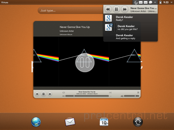 touchpad-emulator-music-dashboard