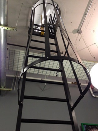 Ladder to the next Floor at Google NYC