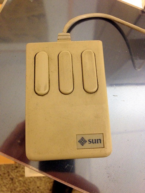 Sun SparcStation 1 Mouse