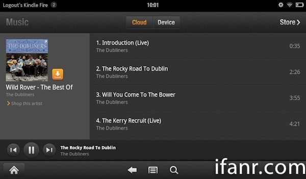 Kindle Fire Music