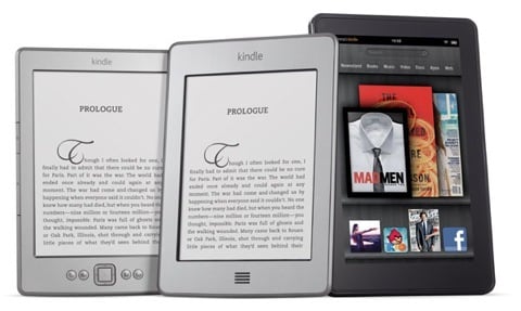 Amazon fire touch kindle family