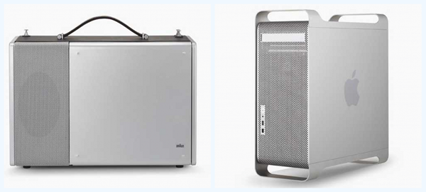 power mac and Braun T1000 Radio