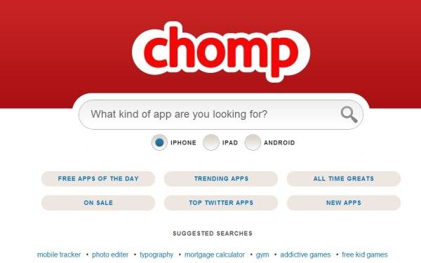 应用推荐网站的春天到了吗？从苹果收购 chomp 开始 | 爱范儿
