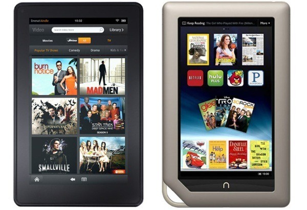 Kindle Fire and NOOK Tablet