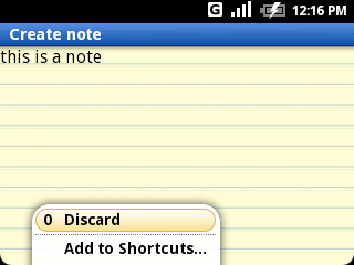 notes