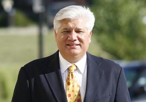 RIM President and Co-CEO Mike Lazaridis arrives for AGM in Waterloo