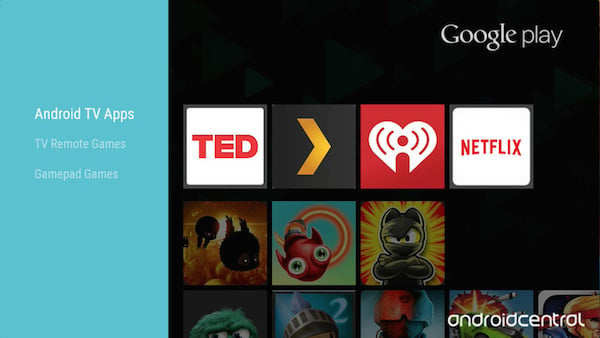 Android TV Play Store