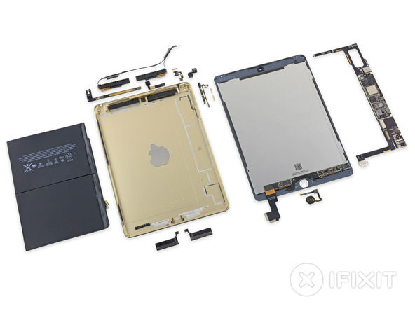 iPad Air 2 拆解：更小的电池、更大的内存| 爱范儿