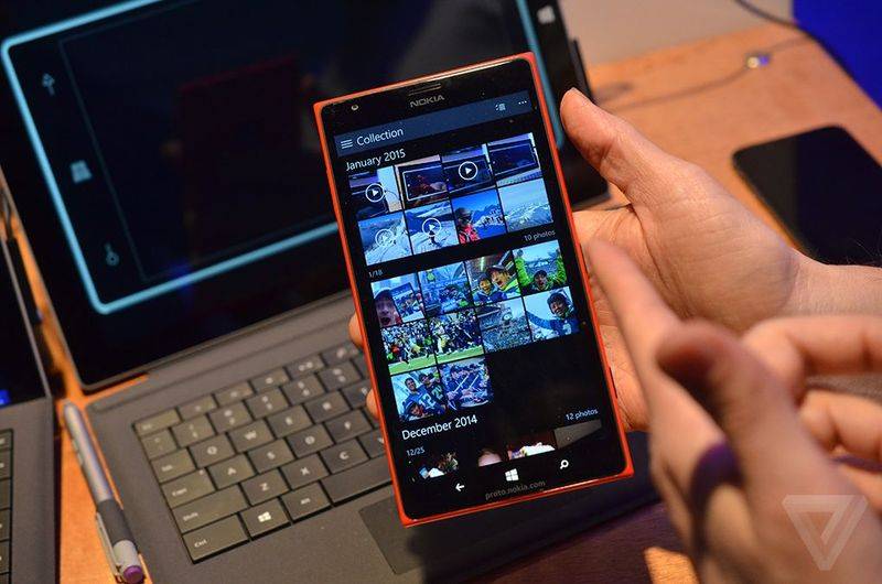 Windows 10 phones Phones And Camera 相册和相机功能