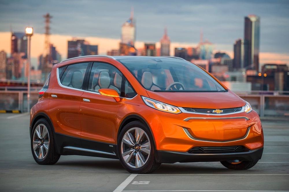 2015 Chevrolet Bolt EV Concept all electric vehicle – front exterior