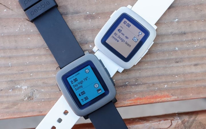 Pebble Time Black & White