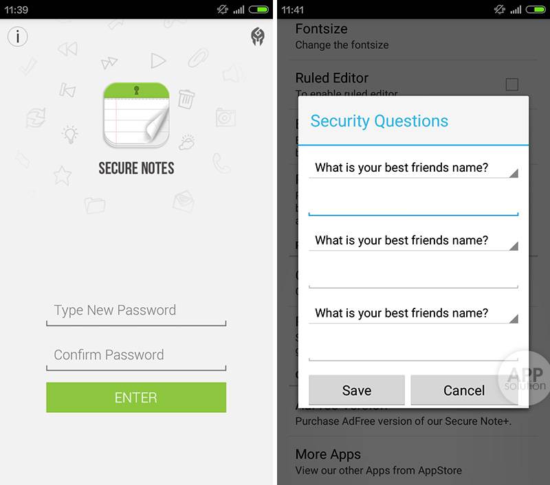 加密笔记本，锁住你的小秘密 – Secure Notes #Android | 爱范儿