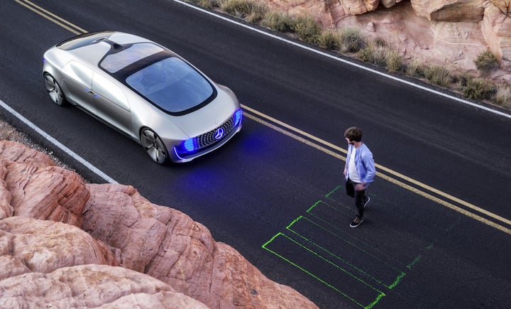 Mercedes-Benz Self Driving Car