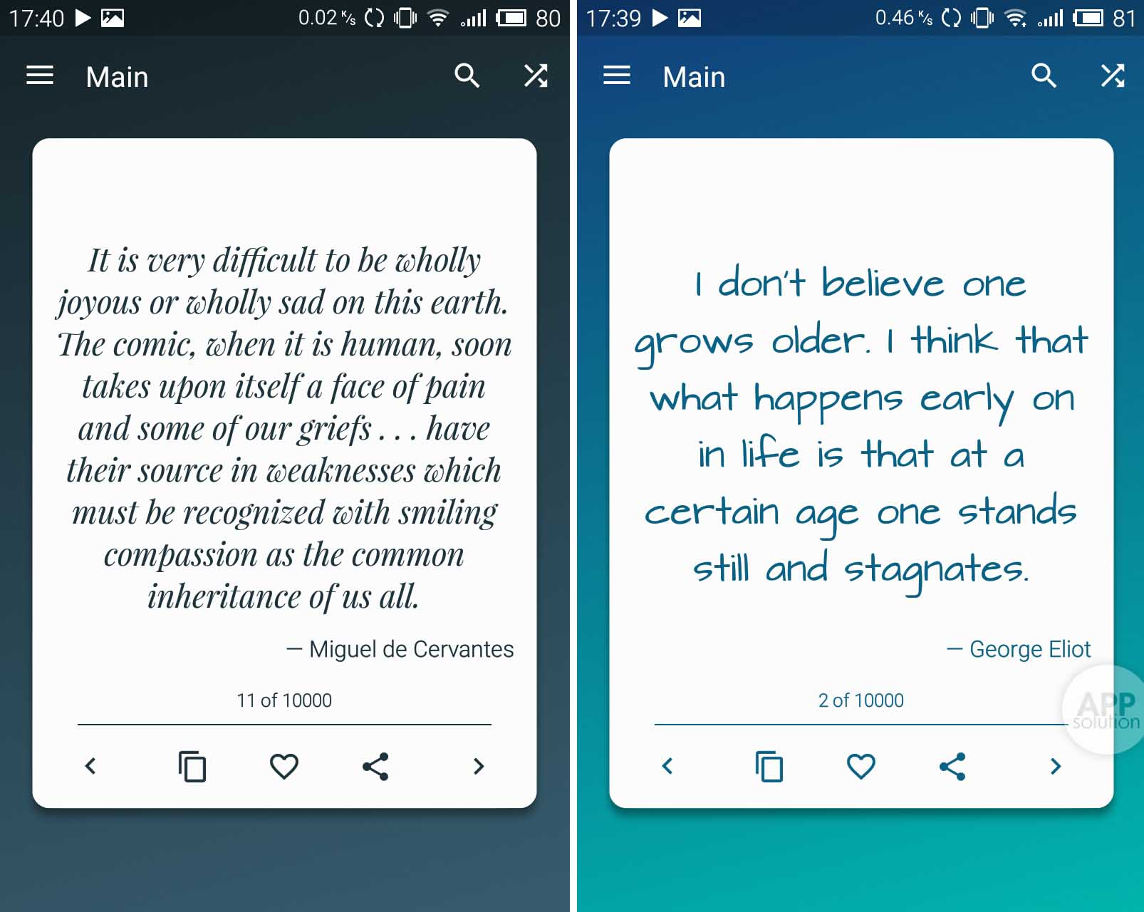 谈人生必备 口袋里的1 万句名言 Great Quotes Android 爱范儿