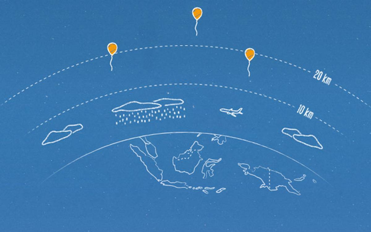 Project Loon Map Google 当年挖下的 Project Loon 大坑,Alphabet 正在慢慢填上 | 爱范儿