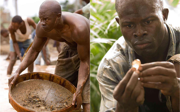 DJIMON HOUNSOU stars as Solomon Vandy in Warner Bros. Pictures' and Virtual Studios' action drama "Blood Diamond," distributed by Warner Bros. Pictures. PHOTOGRAPHS TO BE USED SOLELY FOR ADVERTISING, PROMOTION, PUBLICITY OR REVIEWS OF THIS SPECIFIC MOTION PICTURE AND TO REMAIN THE PROPERTY OF THE STUDIO. NOT FOR SALE OR REDISTRIBUTION.