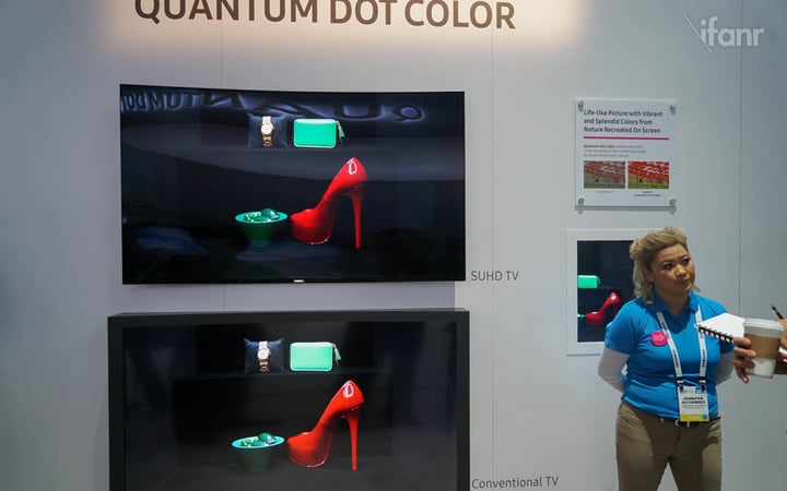 sumsung quantum dot TV