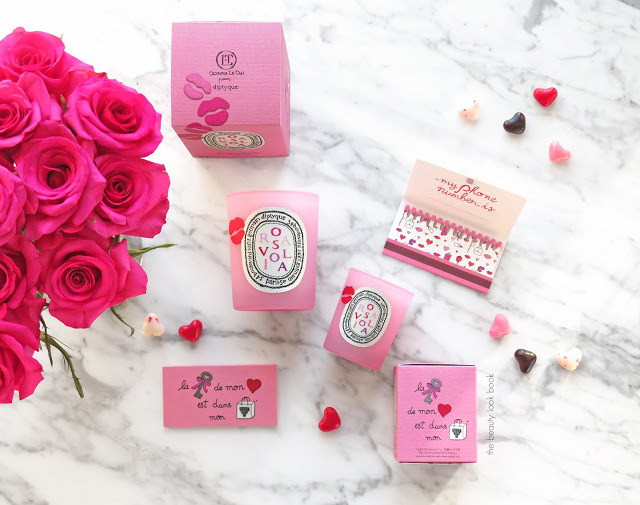 Diptyque Olympia Le-Tan Rosaviola Valentine's Day 2016 via The Beauty Look Book