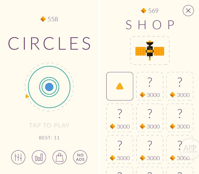 玩这个游戏，就像找到了心灵的栖息地 – Circles #iOS | 爱范儿