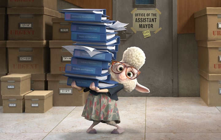 Bellwether-Zootopia