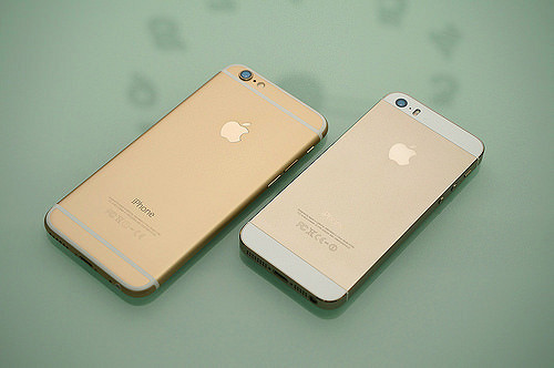 gold iPhone