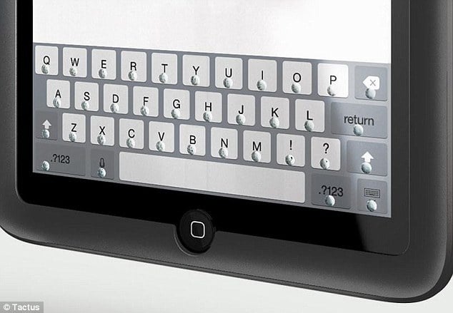 iPad Screen keyboard