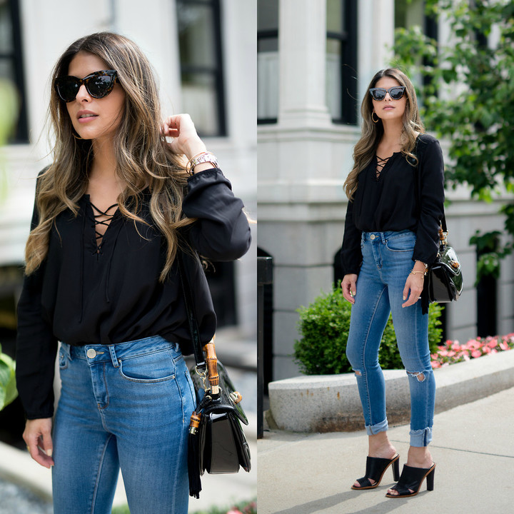 Lace_up_front_top_banana_republic_mules_asos_high_waist_pants_lookbook