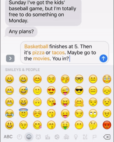 replace emoji