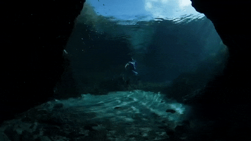 underwater wave