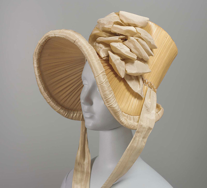 Mary-Dixon-Kies-styled-woven-hat-front-1815-CourtesyMuseum-Fine-Arts-Boston