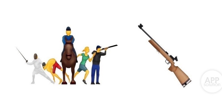 modern-pentathlon-rifle-emoji-emojipedia-sample-images