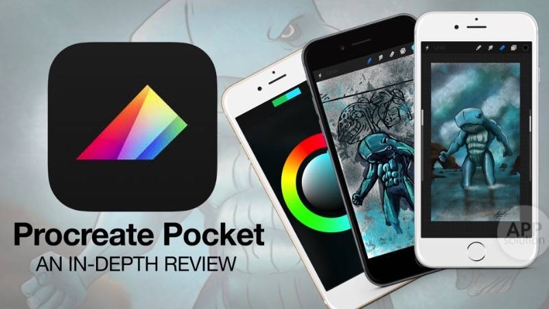 [Apple Store 限免] Procreate Pocket : 大师级绘画神器，错过它很难找到第二个#iOS | 爱范儿