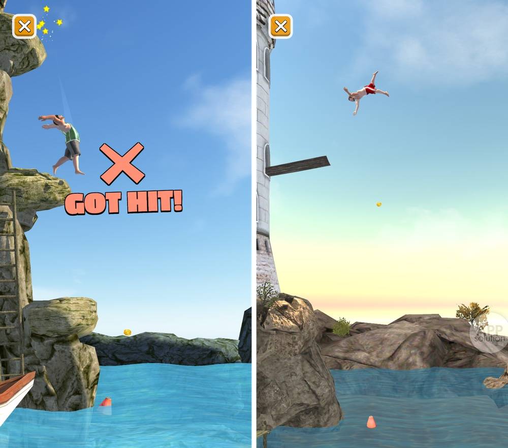 Flip Diving : 玩这款跳水游戏前，做好笑哭自己的准备#iOS #Android | 爱范儿