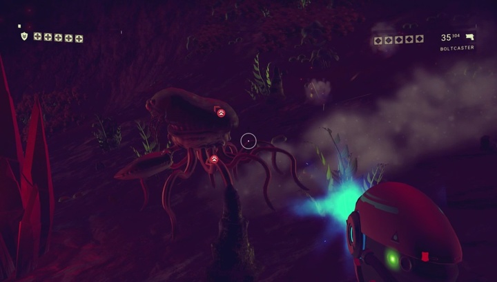 No man's sky combat underground