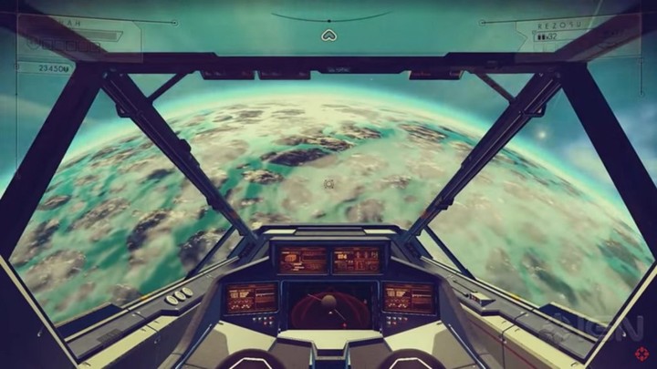 No man's sky landing