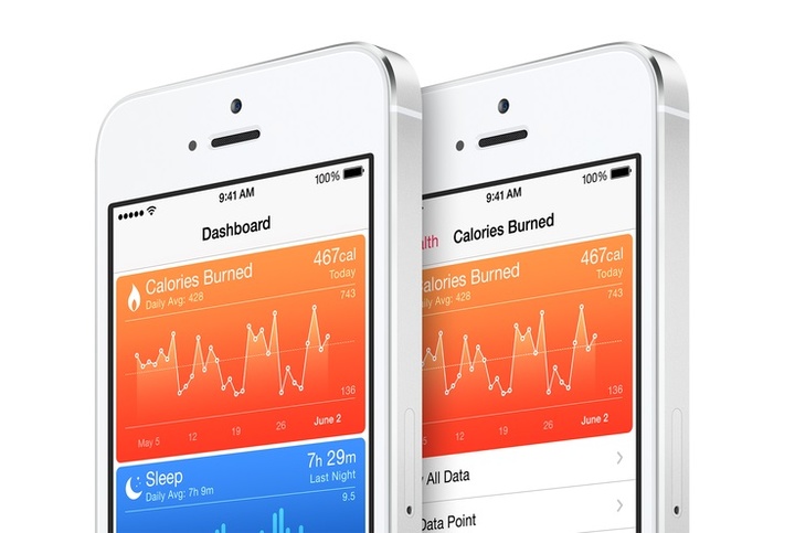 apple healthkit screens