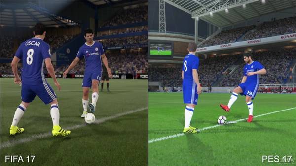 实况足球17 Vs Fifa 17 今年顶级足球游戏怎么选 爱范儿