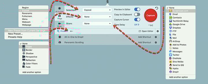 2016-08-25_Snagit 4 capture pix and screen
