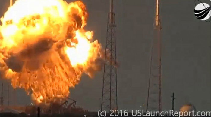 spacex 火箭爆炸