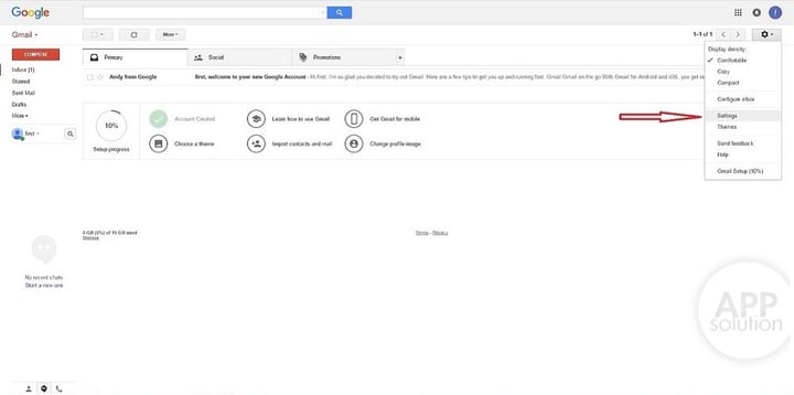 step 1 - gmail