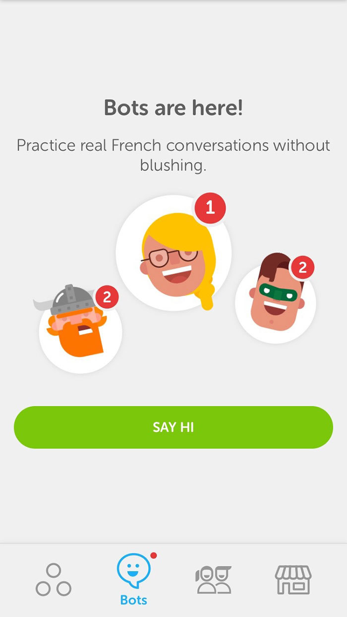  duolingo AI 聊天机器人