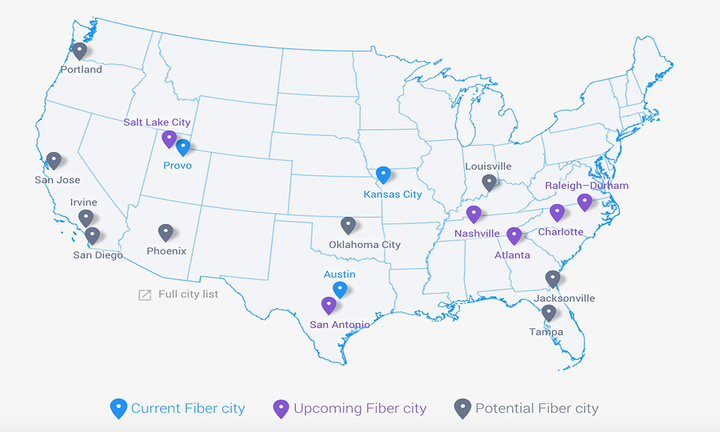 google fiber expansion